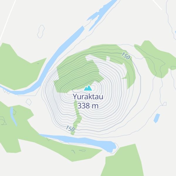 Map of Yuraktau