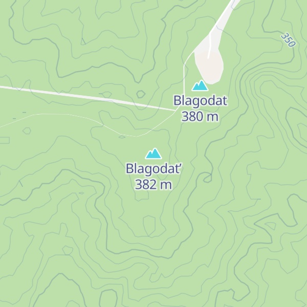 Map of Blagodat’