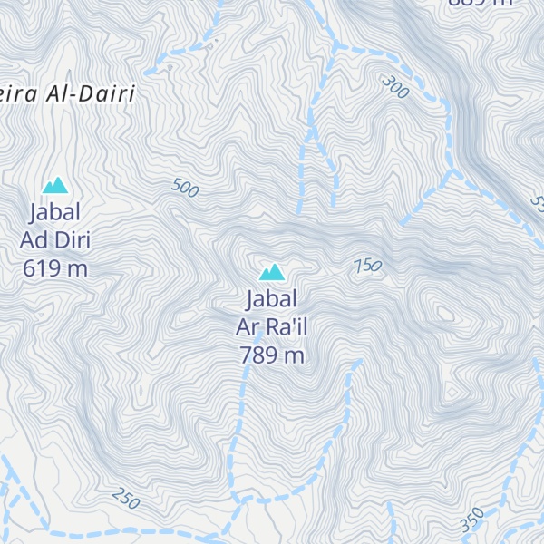 Map of Jabal Ar Ra'il