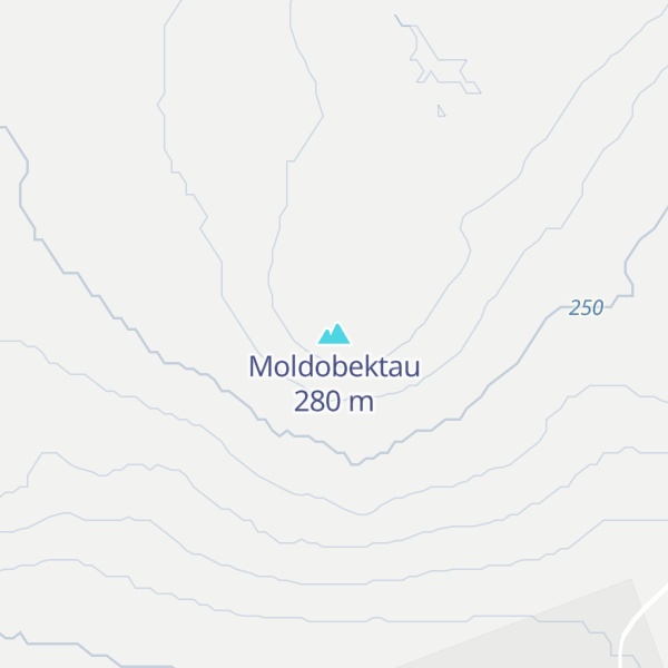 Map of Moldobektau