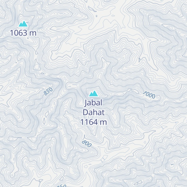 Map of Jabal Dahat