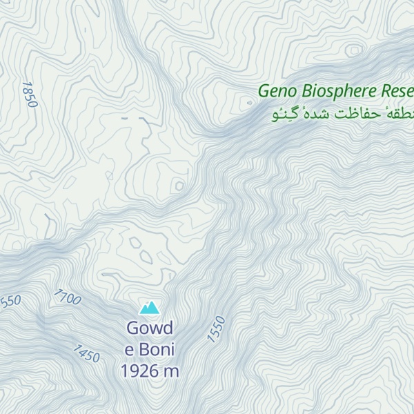 Map of Kūh-e Sar Pahn