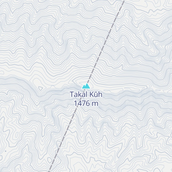 Map of Takal Kūh