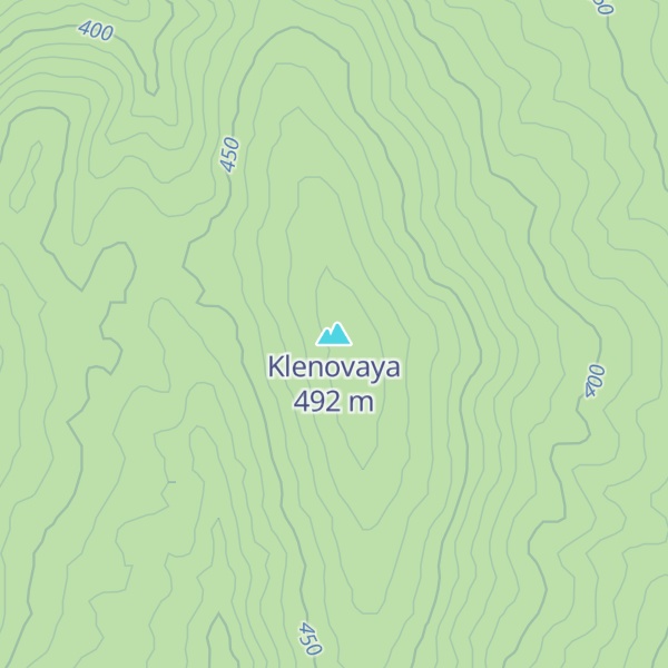 Map of Klenovaya