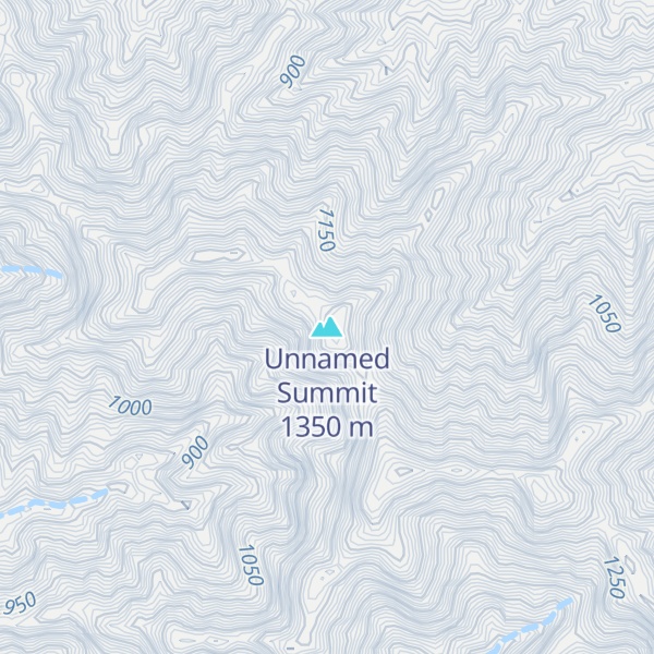 Map of Unnamed Summit
