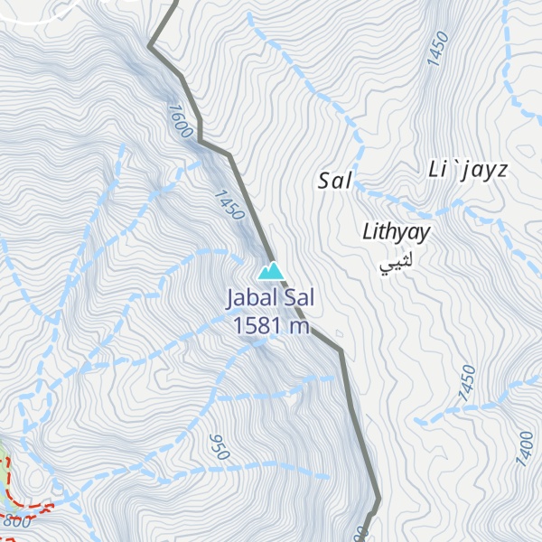 Map of Jabal Sal