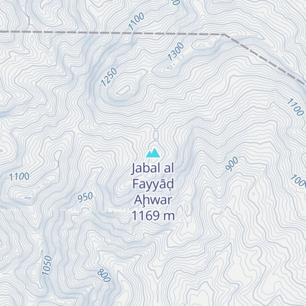 Map of Jabal al Fayyāḑ Aḩwar