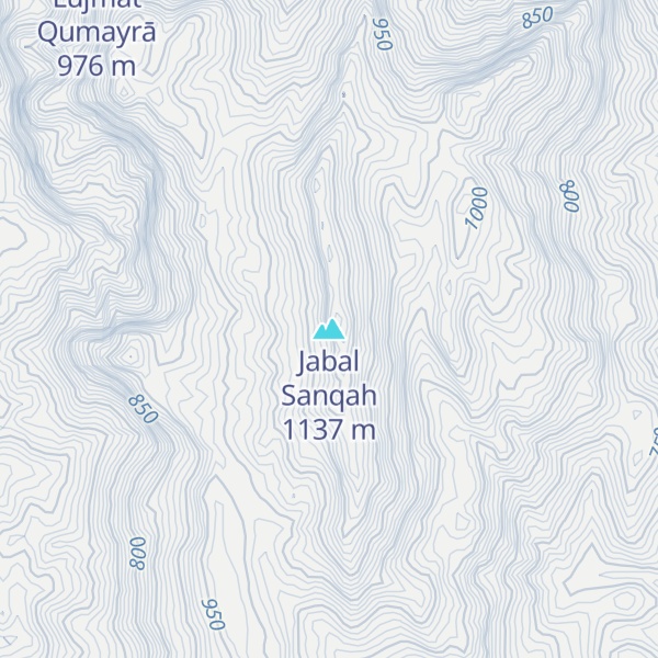 Map of Jabal Sanqah