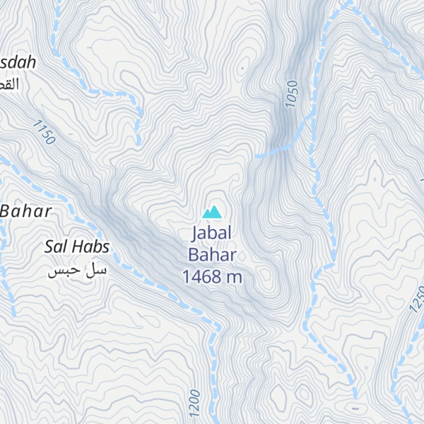 Map of Jabal Bahar
