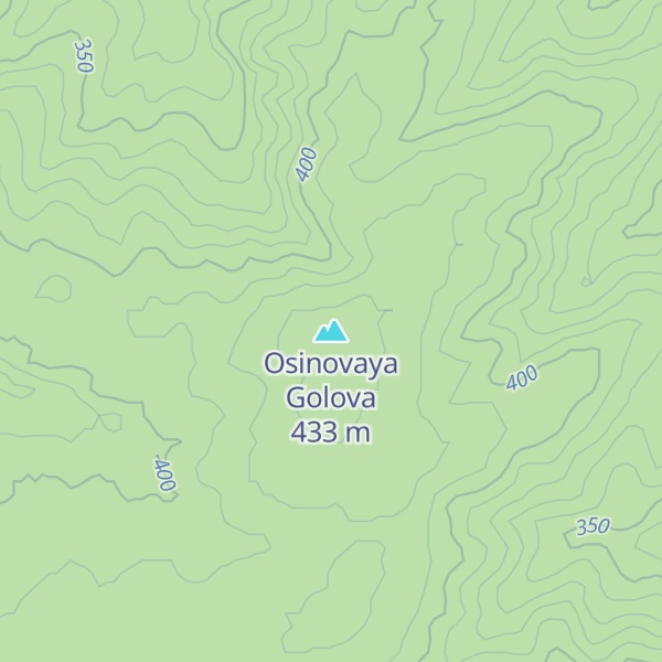 Map of Osinovaya Golova
