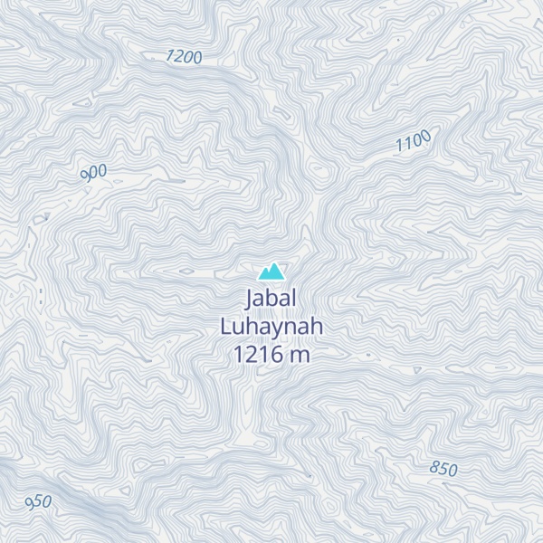 Map of Jabal Luhaynah