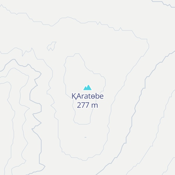 Map of ҚAratөbe
