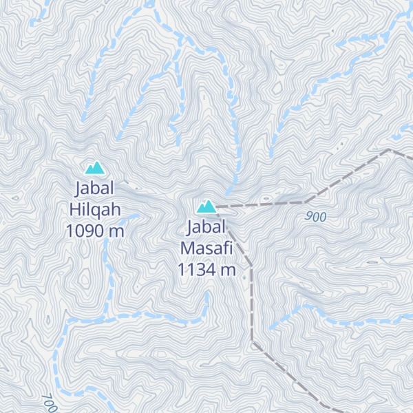 Map of Jabal Masafi
