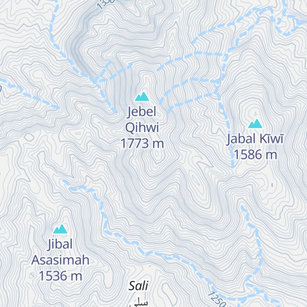 Map of Jabal Khabb