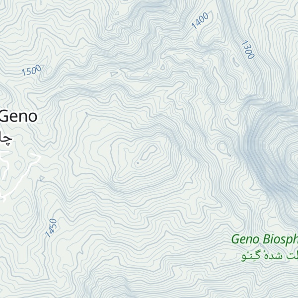 Map of Kuh-e Chahoo