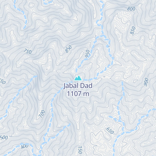 Map of Jabal Dad