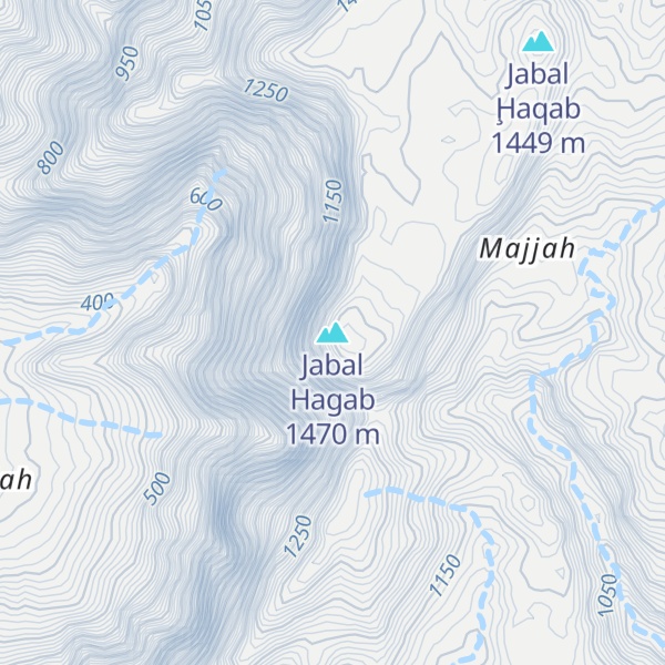 Map of Jabal Hagab