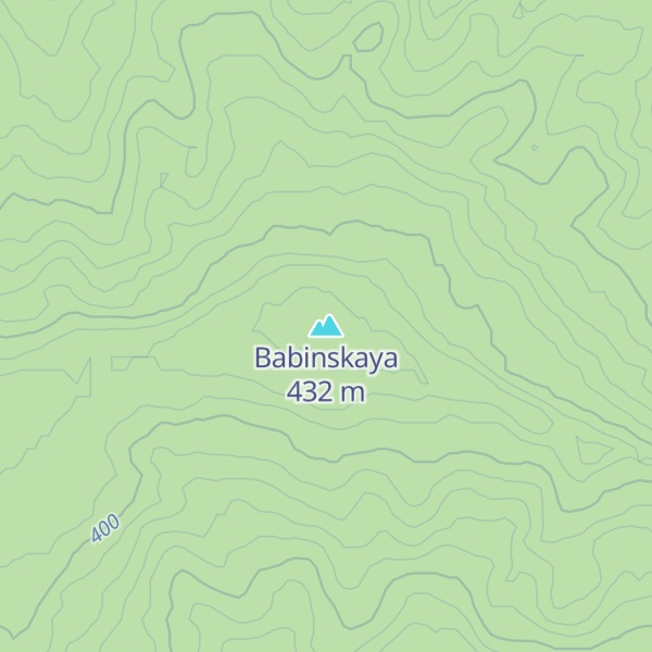 Map of Babinskaya