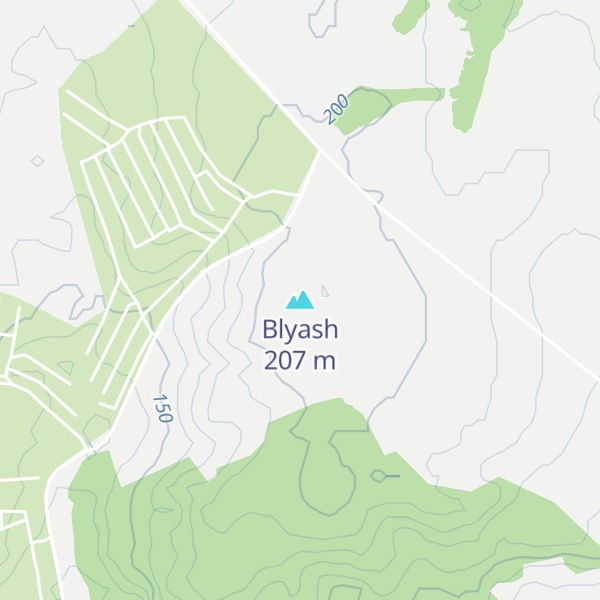 Map of Blyash