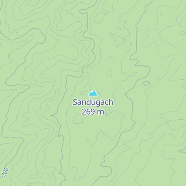 Map of Sandugach