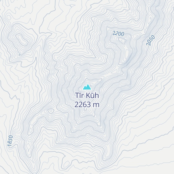 Map of Tīr Kūh