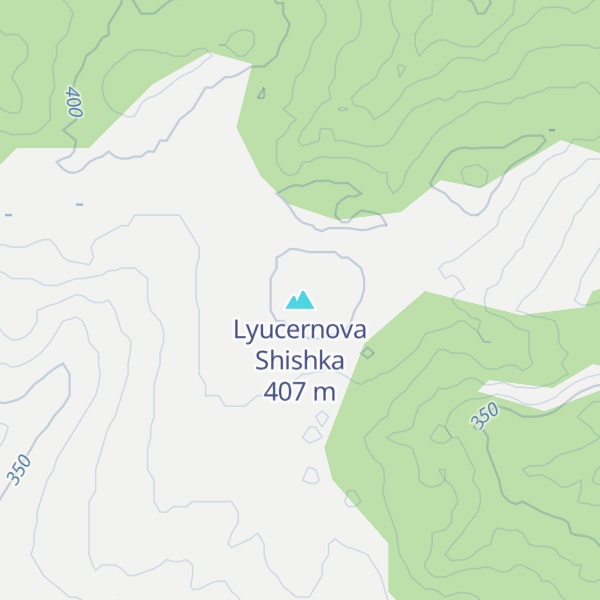 Map of Lyucernova Shishka