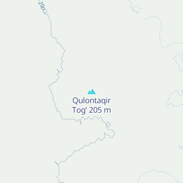Map of Qulontaqir Tog‘
