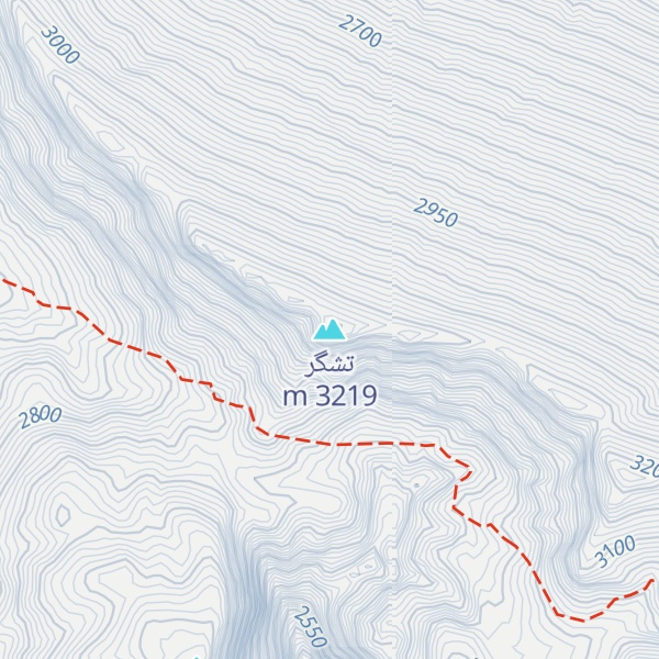Map of تشگر