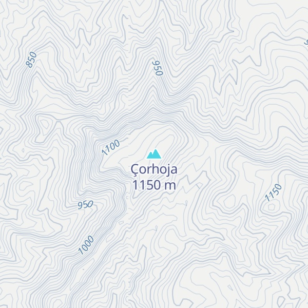 Map of Çorhoja