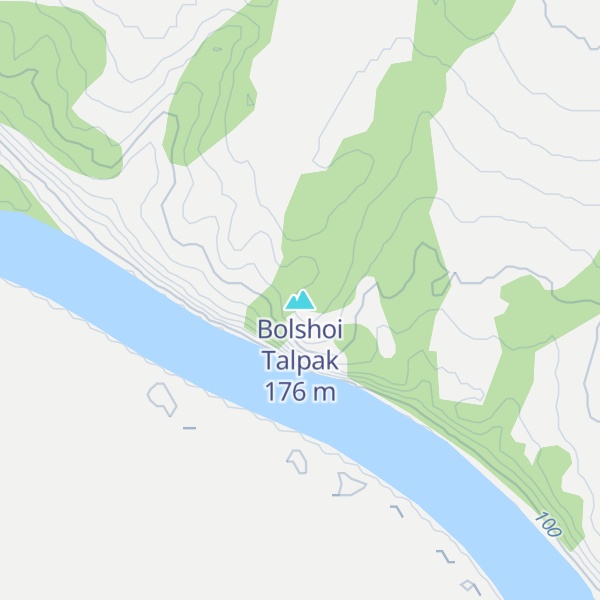 Map of Bolshoi Talpak