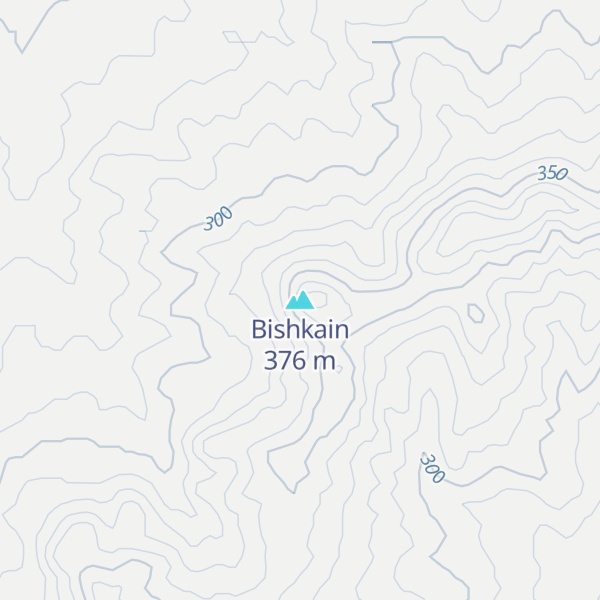 Map of Bishkain