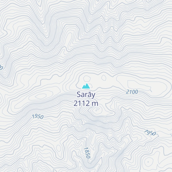 Map of Sarāy