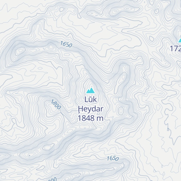 Map of Lūk Ḩeydar