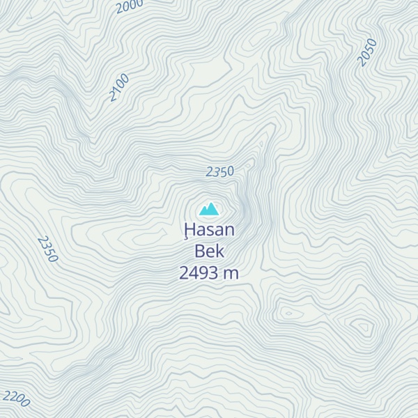 Map of Ḩasan Bek