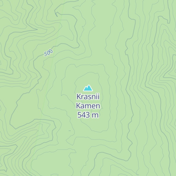 Map of Krasnii Kamen