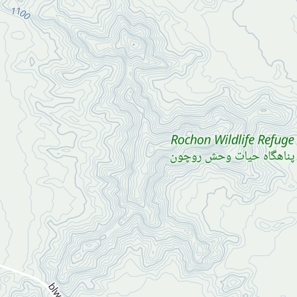 Map of Kūh-e Orzū’īyeh