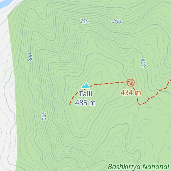 Map of Talli