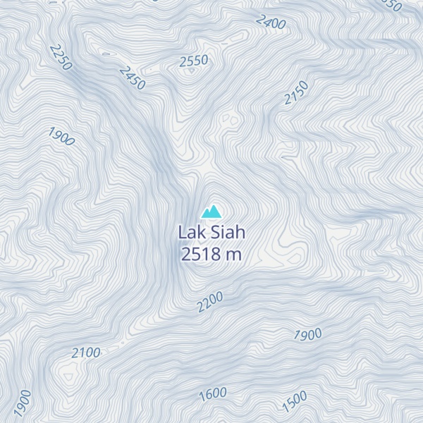 Map of Lak Siah