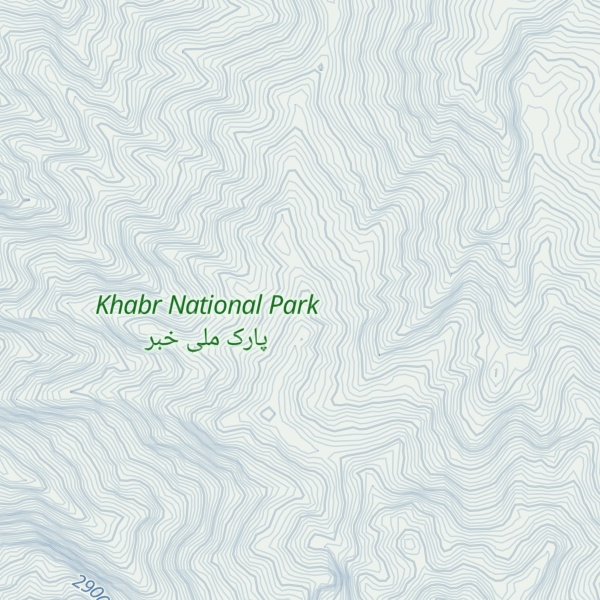 Map of Kūh-e Shākh Barānjīr