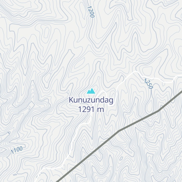 Map of Kunuzundag
