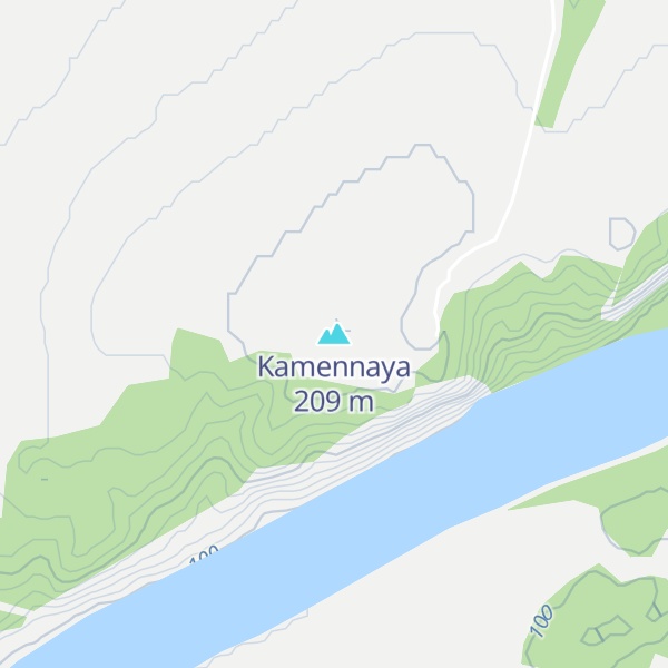 Map of Kamennaya
