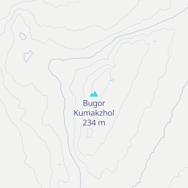 Map of Bugor Kumakzhol