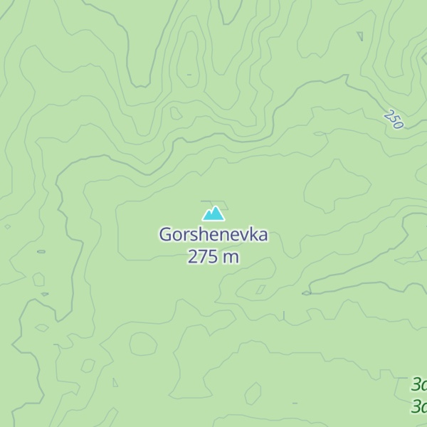 Map of Gorshenevka