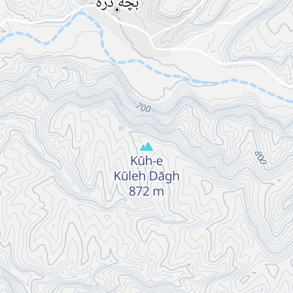 Map of Kūh-e Kūleh Dāgh