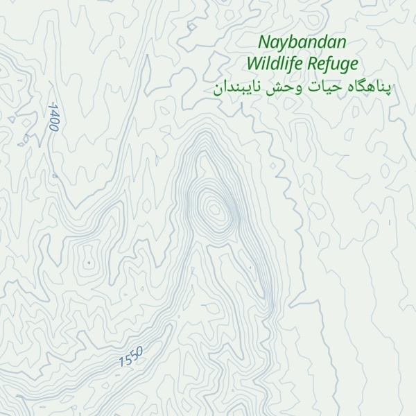 Map of Kūh-e Cheshmeh Shīrī