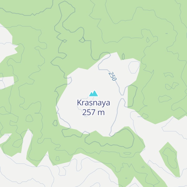 Map of Krasnaya