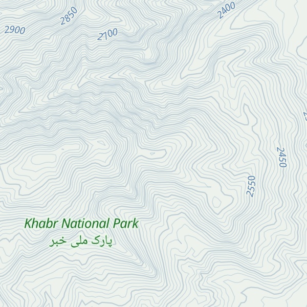 Map of Kūh-e Khebr