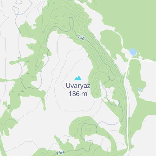 Map of Uvaryaz