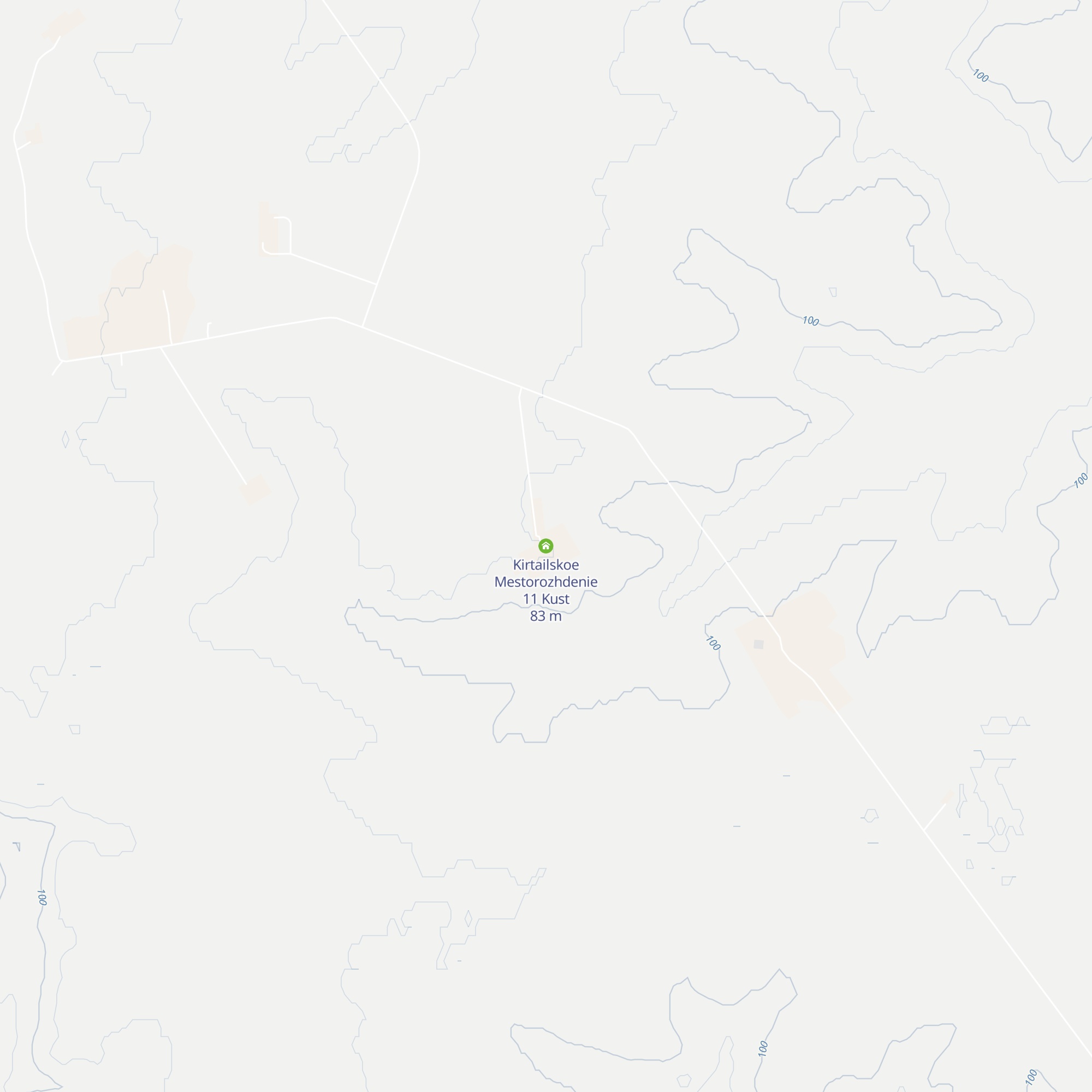 Kirtailskoe Mestorozhdenie 11 Kust map