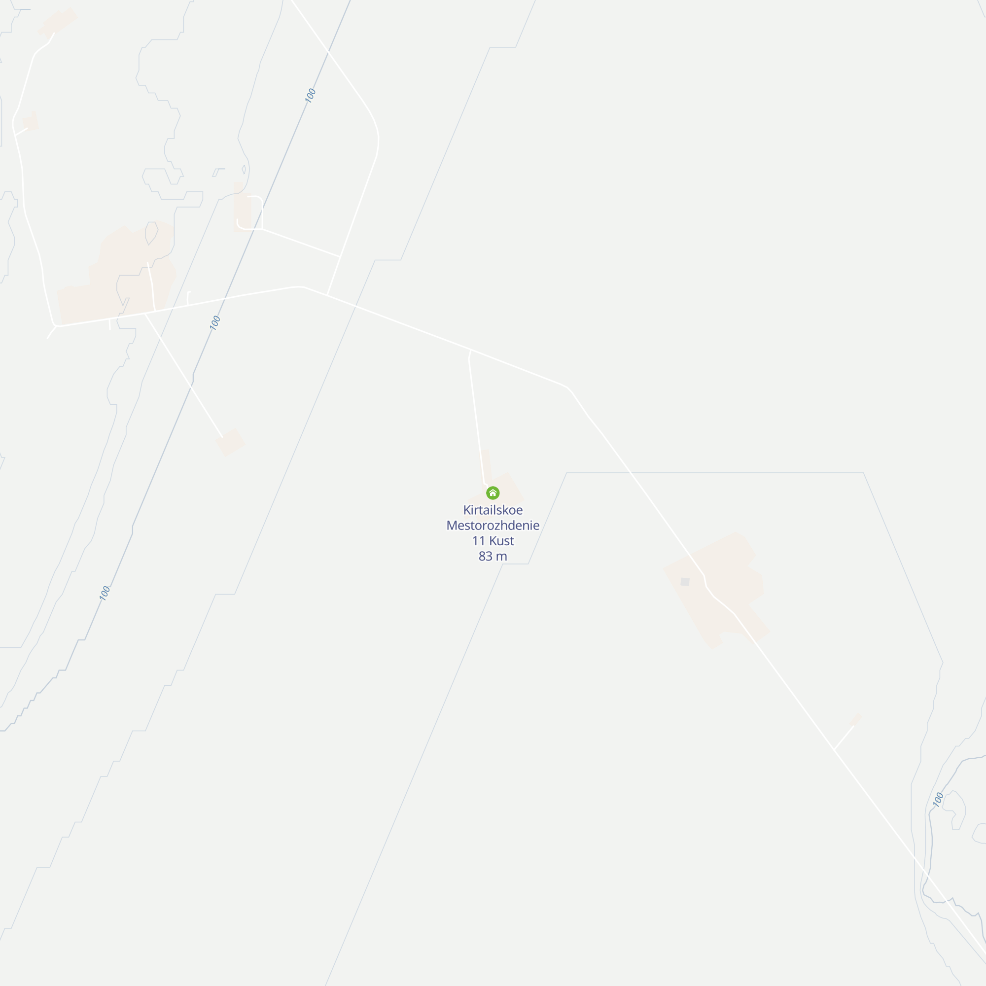 Kirtailskoe Mestorozhdenie 11 Kust map